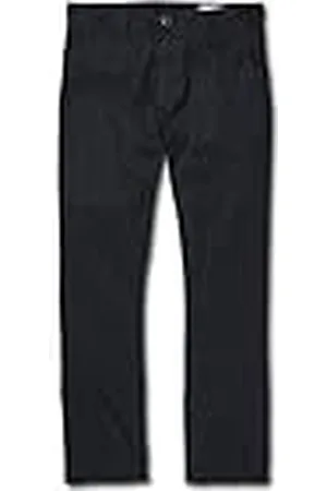 Volcom Frickin Modern Fit Stretch Pantalón chino, Dark Navy, 32W / 32L Hombre