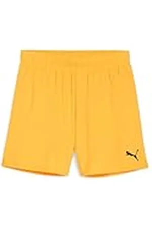 PUMA TeamGOAL Shorts Wmns, Pantalones Cortos de Punto Adultos Unisex, Sun Stream- Black, 705754