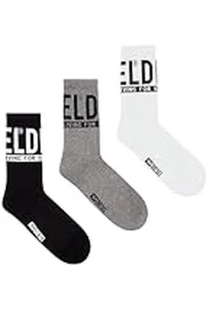 Diesel Skm-ray-threepack Calzino Calcetines, , L para Hombre