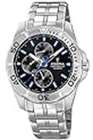 Festina Reloj Multiesfera para Hombre de Cuarzo con Correa en Acero Inoxidable F20445/6