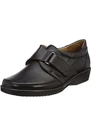 Ganter Sensitiv Inge-i, Mocasines Mujer, Schwarz, 34.5 EU X-Ancho