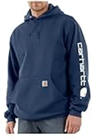 Carhartt Sleeve Logo Hooded Sweatshirt, Sudadera con Capucha, Hombre, , S
