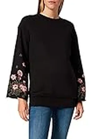 Supermom Suéter LS Manga Flor Jersey de Maternidad, , XS para Mujer