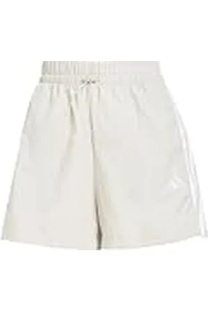 adidas Mujer Essentials 3-Stripes Lifestyle Woven Shorts, , XXL