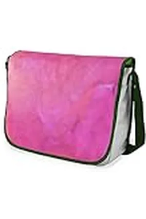 Bonamaison Bolso escolar de mensajero impreso digitalmente con correa caqui para estudiantes, bolsa cruzada, bolsa de mensajero, bolsa de hombro para la escuela, vuelta a la escuela, tamaño: 29 x 36