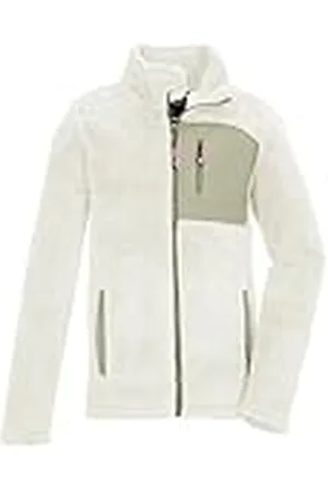 Killtec Niñas Chaqueta polar Sherpa KOW 350 GRLS FLC JCKT, gebrochenes weiss, 152, 42216-000