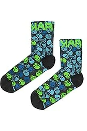 Karpos 2561000-071 GREEN FIRE SOCK Socks Hombre BLACK/ATOLLO/GREEN FLUO Tamaño S