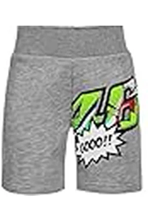 VALENTINO VRKSP371305002, Pantalones Cortos Pop Art Bebé Unisex, Gris Melange, 4/5 Años