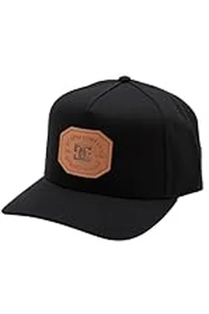 Dcshoes Dcshoes Reynotts, Gorra con Ajuste Posterior a Presión para Hombre Negro