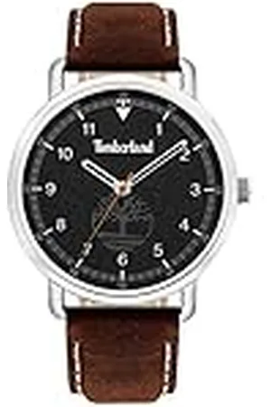 Timberland Reloj Analógico para Hombres de Cuarzo con Correa en Cuero TBL15939JS.02AS