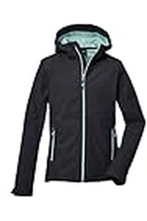 Killtec Niñas Chaqueta softshell con capucha/chaqueta exterior repelente al agua KOW 168 GRLS SFTSHLL JCKT, , 116, 40925-000
