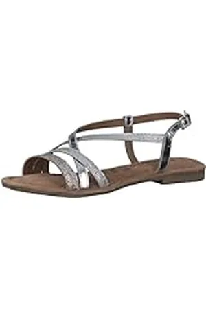 Tamaris Mujer 1-28191-42, Sandalia, Plata, 36 EU