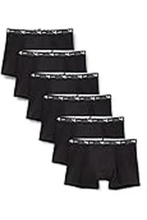 Dim Calzoncillo Tipo Bóxer Cotton Stretch Respirant Hombre x6, Negro, S