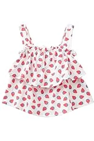 Benetton Camiseta de Tirantes 3m39gh00z, , 2 años para Niñas