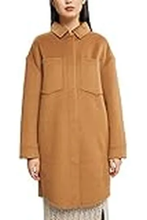 ESPRIT 992eo1g311 Chaqueta, 235/Caramelo, L para Mujer