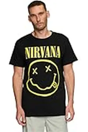 Merchcode Mc857-nirvana Lithium tee Camiseta, , 4XL Hombres