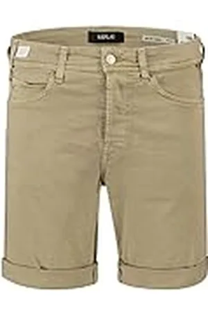 Replay MA981Y Rbj.901 Short Stretch Bull, Pantalón corto vaquero con tejido elástico para hombre, , 40W