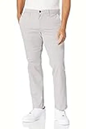 Amazon Pantalones chinos de pitillo, elásticos, informales Hombre, , 42W / 32L