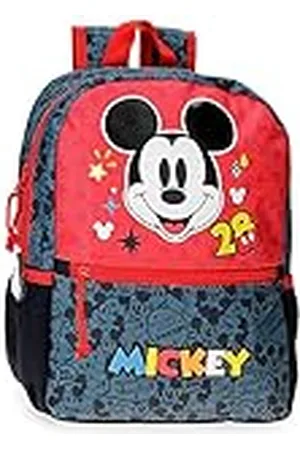 Disney Mickey Get Moving Mochila Escolar Adaptable a Carro 25x32x12 cms Poliéster 9,6L