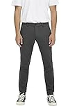 Only & Sons Pantalones Onsmark Tap Herringbone 2911 Noos, , 30W x 32L para Hombre