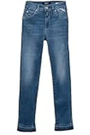 Replay Vaqueros para niña con power stretch, azul (Light Blue 010), 6 años