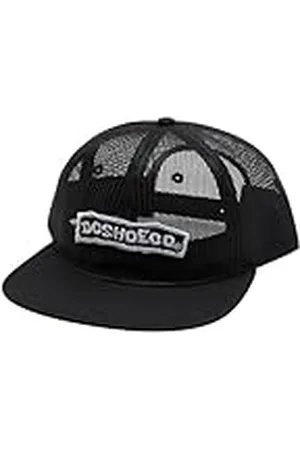 Dcshoes Dcshoes Meshed Up, Gorra con Ajuste Posterior a Presión para Hombre Negro