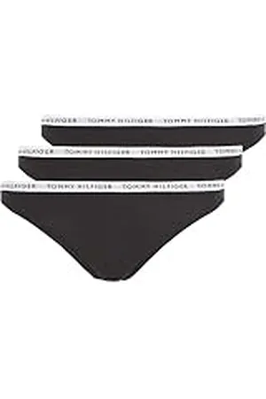Tommy Hilfiger 3p Bikini Uw0uw02828 Slips, , XS Mujer (Pack de 3)