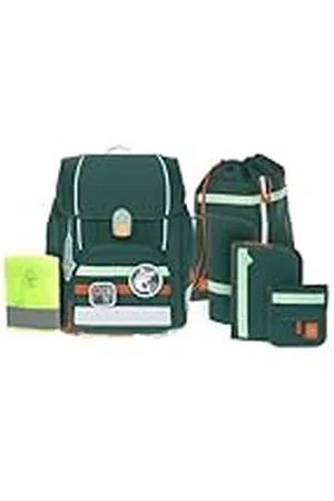 LÄSSIG LÄSSIG Juego de Mochilas Escolares de 7 Piezas para niños/School Set Boxy Unique Edition