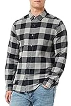 Only & Sons Onsgudmund LS Checked Shirt Noos Camisa, , XL para Hombre