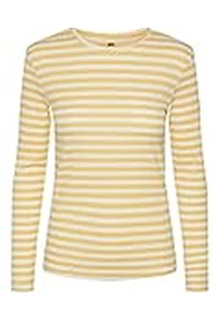Pieces® Pcruka LS Top Noos BC Camiseta de Manga Larga, , S para Mujer