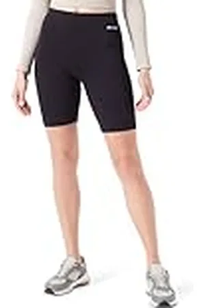 Champion Athletic Club W-Tights Cotton Lycra Pantalones Cortos, , M Mujer