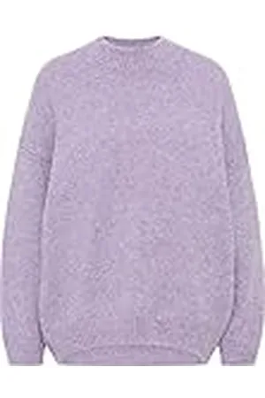 myMo Jersey de Punto, Color Morado, M-L para Mujer