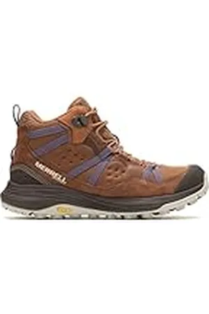 Merrell Siren 4 Traveller Mid WP, Zapatillas para Caminar Mujer, Terciopelo de Nuez, 36 EU