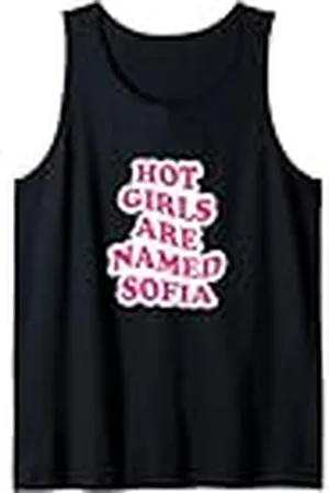 Original Cheddar Las chicas calientes se llaman Sofía Camiseta sin Mangas