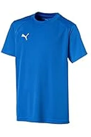 PUMA Liga Training Jr Jersey Camiseta Niños, Azul (Electric Blue Lemonade White), 152