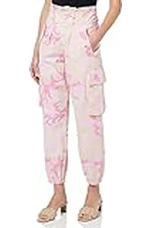 Pinko Fitness Cargo Bull Camouflage Pantalón, , 46 Mujeres