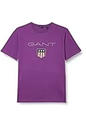 GANT Shield SS T-Shirt Camiseta, , 134/140 para Niños