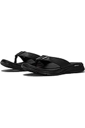 Skechers Sandalias Go Consistent Synthwave para hombre, Black, 45.5 EU