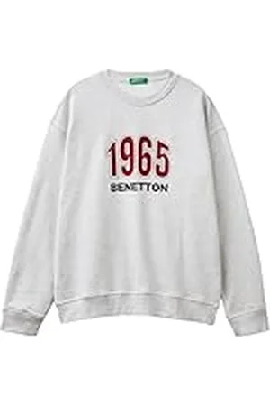 Benetton Maglia G/C M/L 3j68u100f Sudadera sin Capucha, , S para Hombre