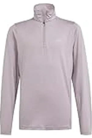 adidas Unisex niños Training AEROREADY 1/2-Zip Long Sleeve tee Kids, , 5-6 Years