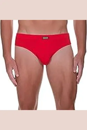 Bruno Banani Sportslip Check Line 2.0 Ropa Interior, Rojo (Rojo Karo 1070), XXL para Hombre