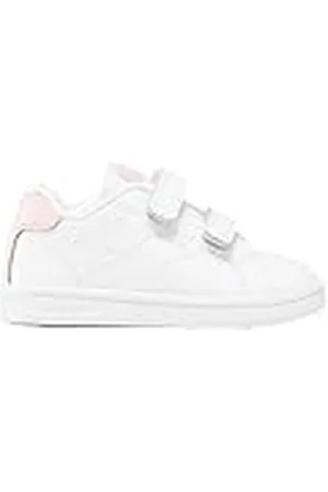 Reebok RBK Royal Complete C, Zapatillas Unisex niños, Blanco/Rosa, 27.5 EU