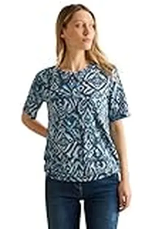 CECIL B322935 Camiseta con Estampado Ornamental, , XXL Mujeres
