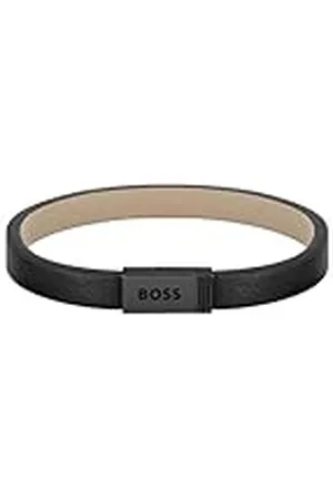 HUGO BOSS Jewelry Pulsera de piel para Hombre Colección JACE, , S