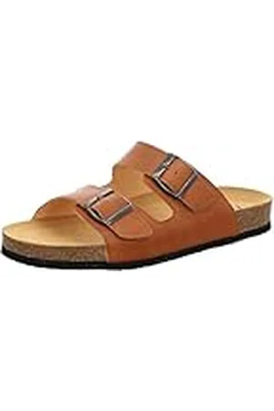 Think! Wolfi-Sandalias sostenibles curvadas sin Cromo, Mule Hombre, , 46 EU