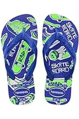 Havaianas Athletic, Chanclas Cómodas, Ligeras y Prácticas, Diseños Divertidos, Tiras Anchas y Suela Antideslizante, Niño