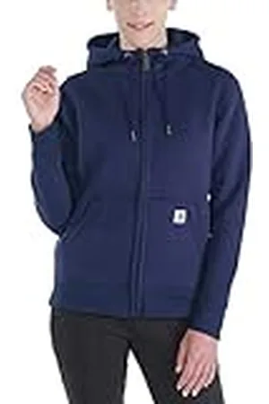 Carhartt Sudadera Full-Zip, Relaxed Fit, tejido de grosor medio Para Mujer, , S