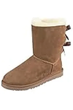 UGG Bailey Bow II, Botas Clásicas Mujer, Marrón (Chestnut) 41 EU