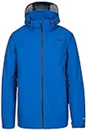 Trespass DLX Lozano - Chaqueta impermeable para hombre con capucha y costuras selladas