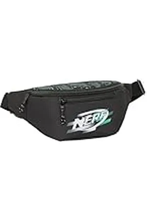 Safta NERF Game - Riñonera con Bolsillo Exterior, Ideal para Jóvenes y Niños de Diferentes Edades, Cómoda y Versátil, Calidad y Resistencia, 23x9x12 cm